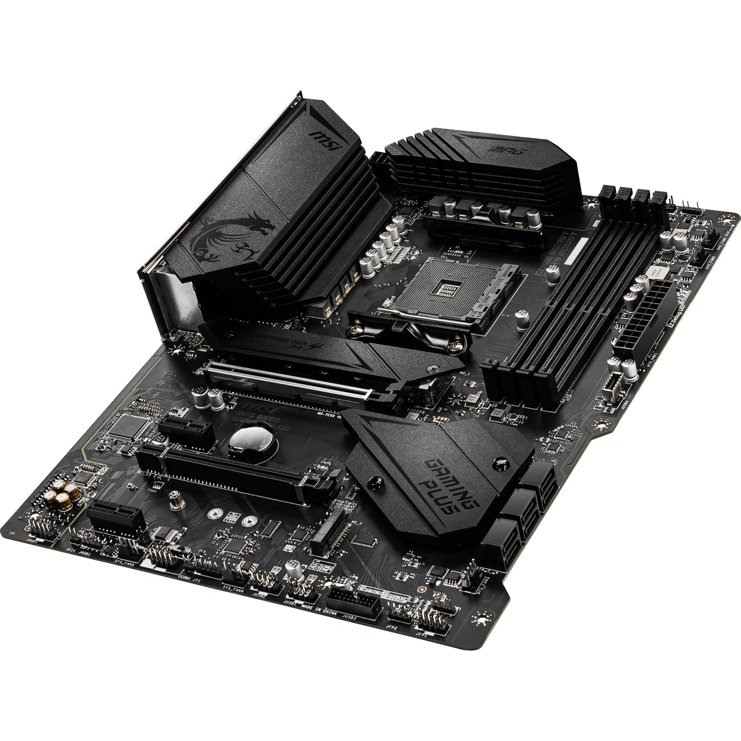 MPG B550 GAMING plus AM4 AMD B550 SATA 6Gbs DDR4 Ryzen 5000 / 4000G / 3000 ATX Motherboard