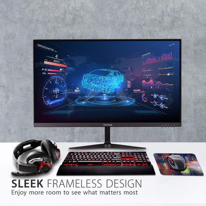 VX2718-P-MHD 27 Inch 1080P Gaming Monitor, 180Hz and 1Ms for Smooth Gameplay, Freesync and Eye Care Technology for Comfortable Viewing, HDMI, and Displayport Inputs