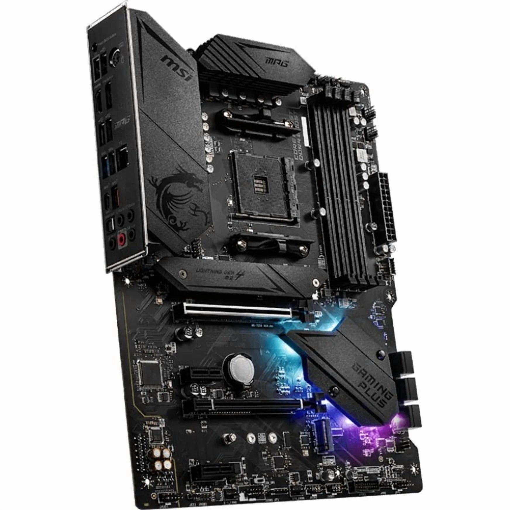 MPG B550 GAMING plus AM4 AMD B550 SATA 6Gbs DDR4 Ryzen 5000 / 4000G / 3000 ATX Motherboard
