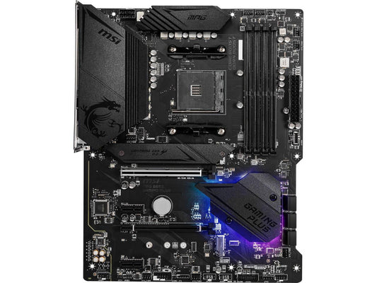 MPG B550 GAMING plus AM4 AMD B550 SATA 6Gbs DDR4 Ryzen 5000 / 4000G / 3000 ATX Motherboard