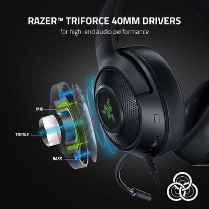 KRAKEN V3 X - Wired USB Gaming Headset