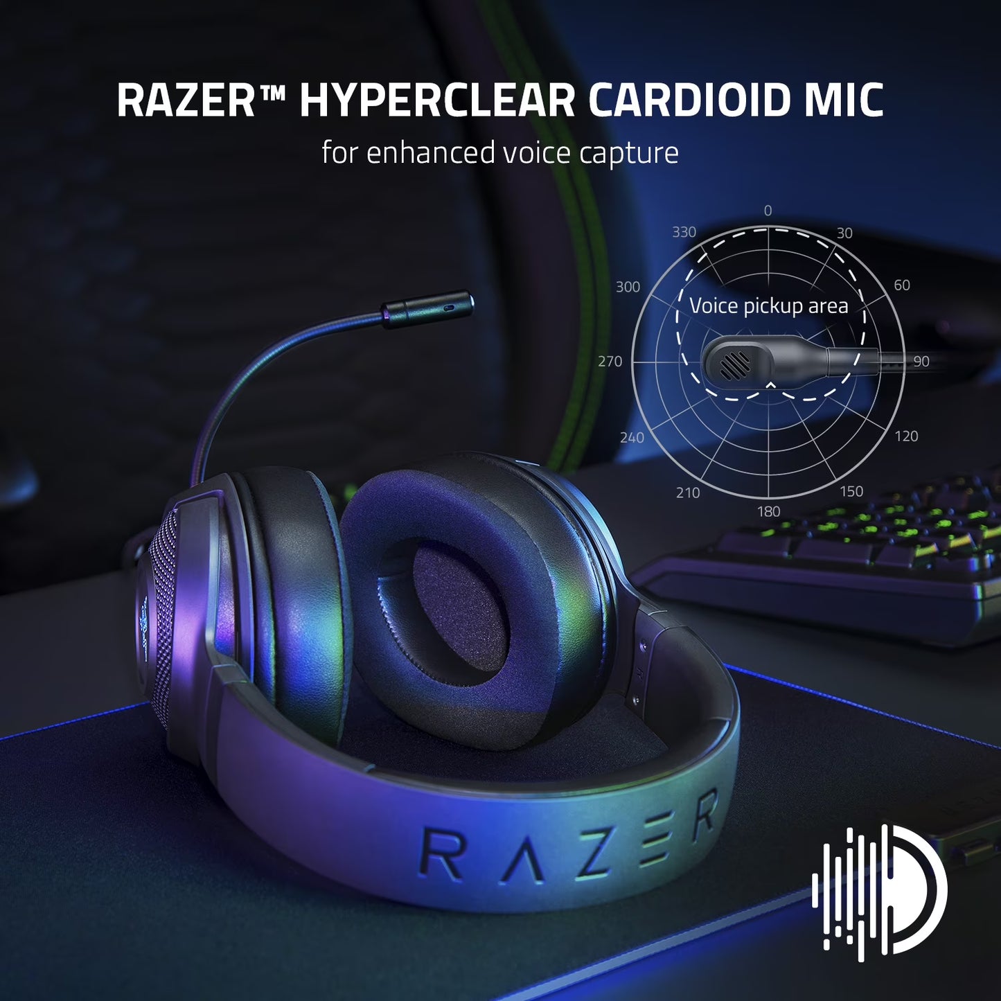 KRAKEN V3 X - Wired USB Gaming Headset