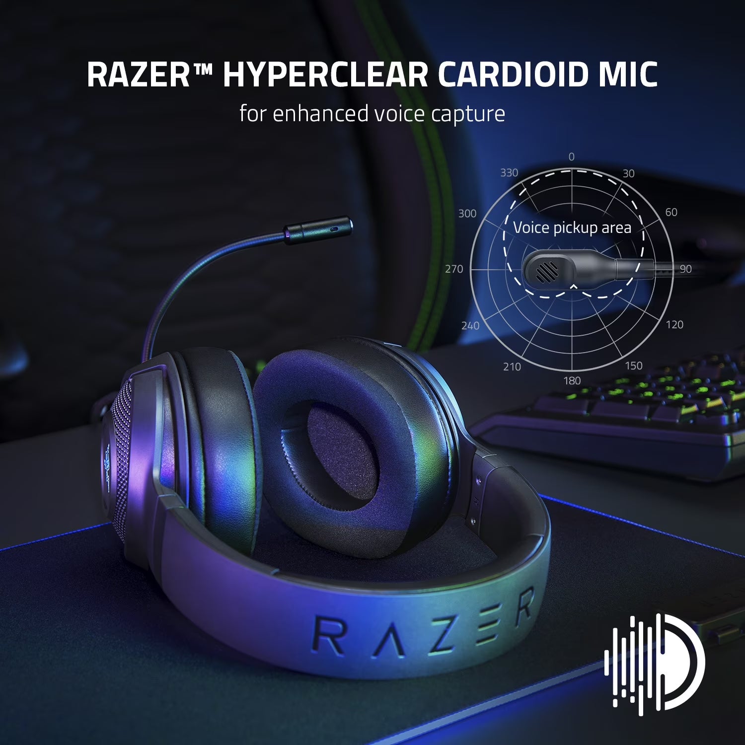 KRAKEN V3 X - Wired USB Gaming Headset
